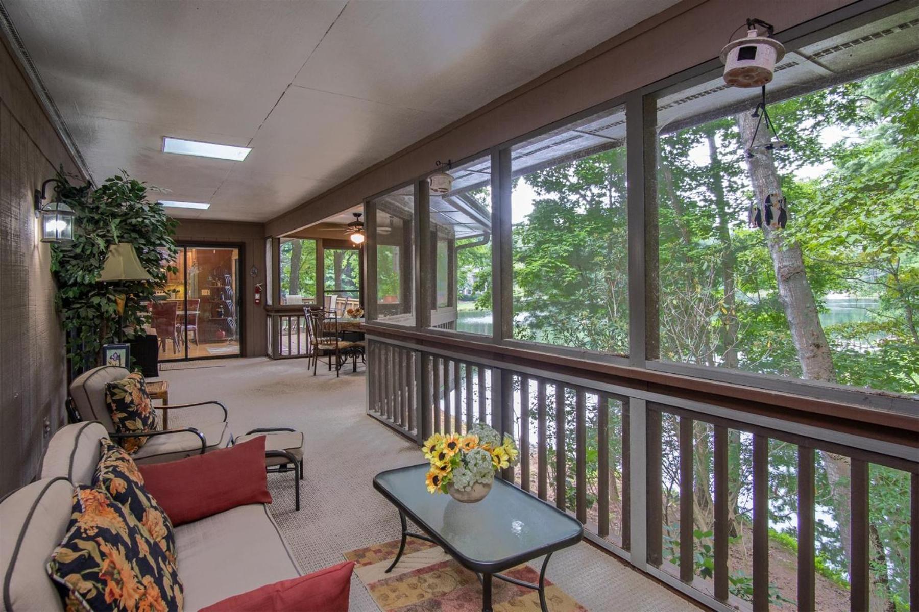 Connestee Lakefront Retreat Villa Brevard Bagian luar foto